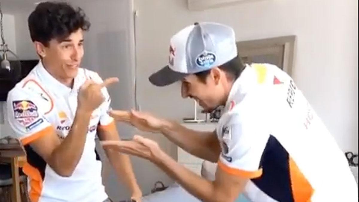 Álex Márquez bate a su hermano Marc y a Valentino Rossi en la carrera virtual de Misano