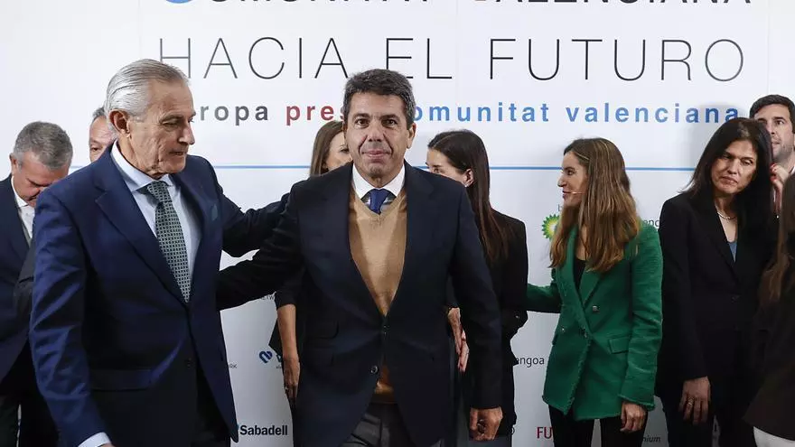 Mazón sitúa la ampliación del Puerto Valencia como "epicentro" de las demandas de la Generalitat
