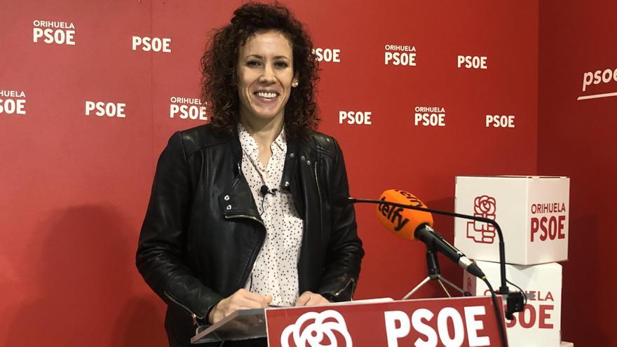 La edil socialista de Orihuela Patricia Menárguez