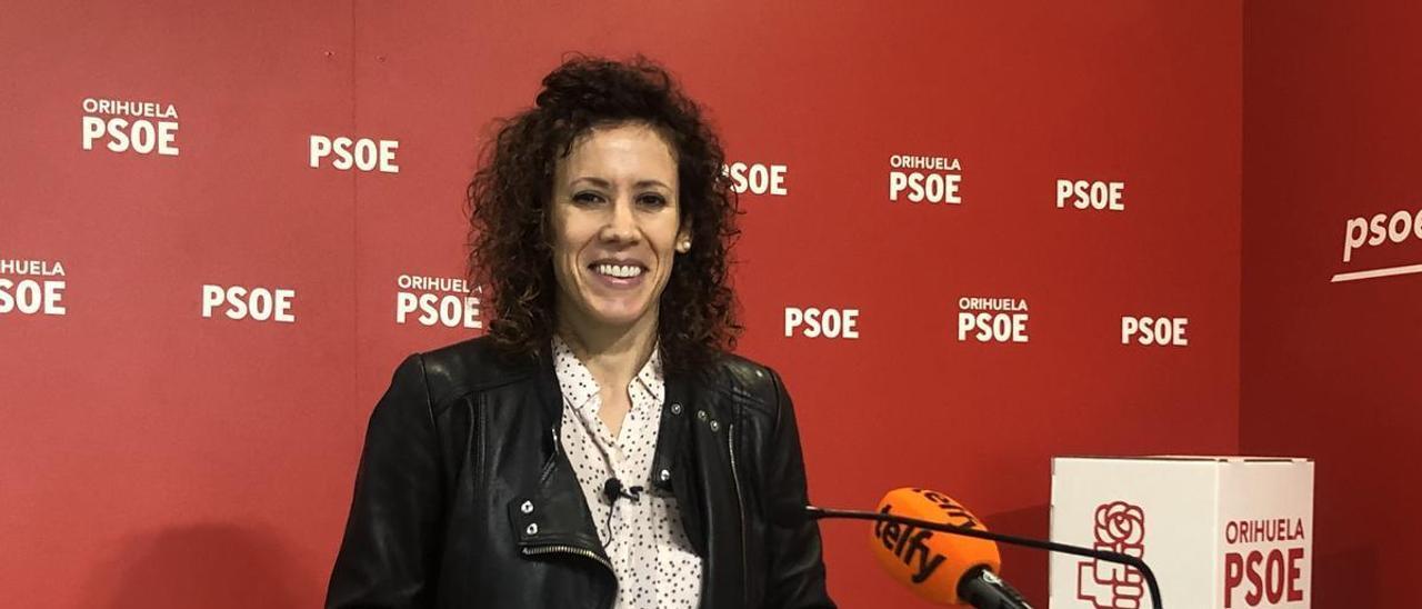 La edil socialista de Orihuela Patricia Menárguez