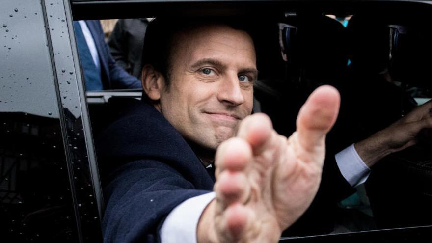 Emmanuel Macron, este sábado
