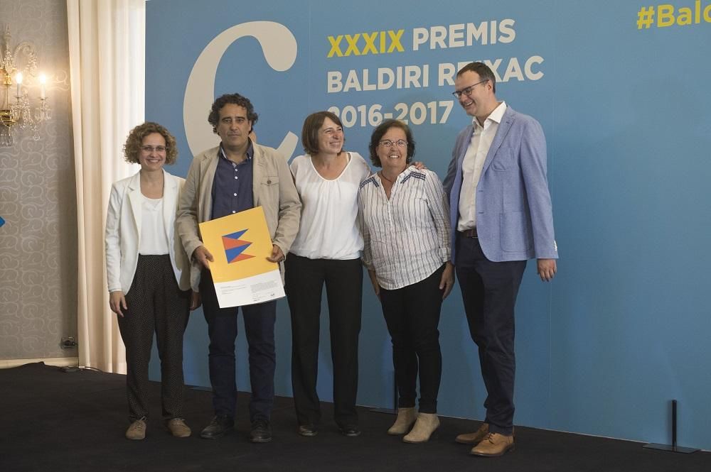 Lliurament dels Premis Baldiri Reixac 2016-2017