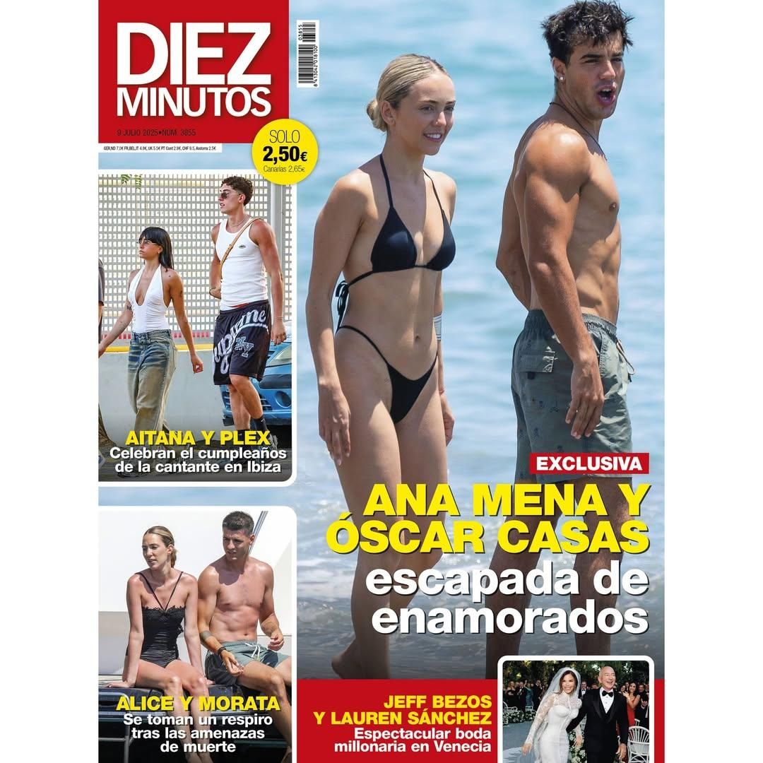 Portada de la revista Diez Minutos del 2 de julio