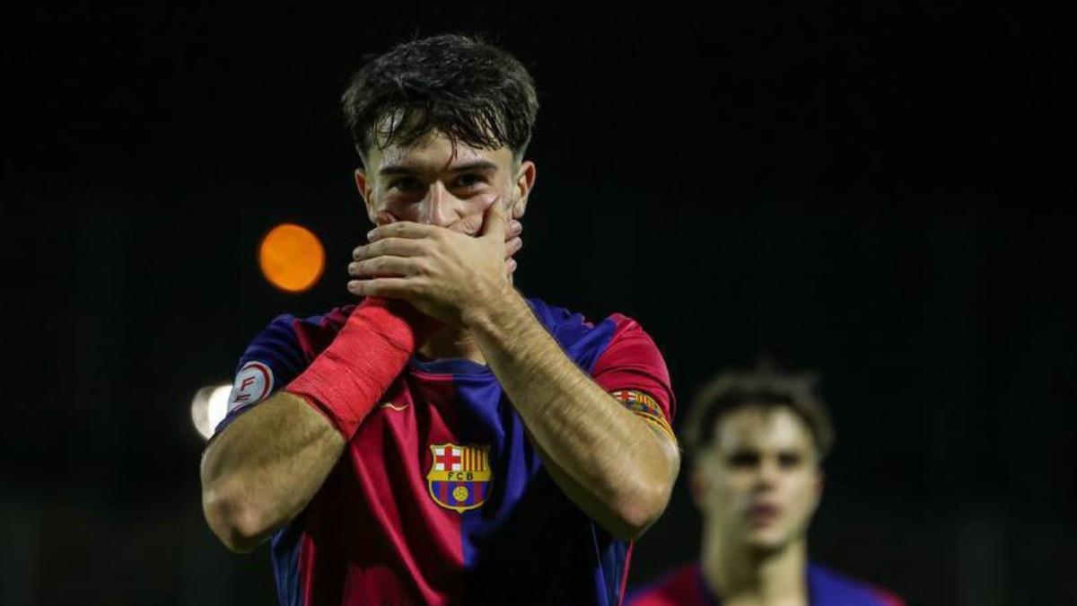 Hugo Alba está viviendo su mejor año con el Juvenil A