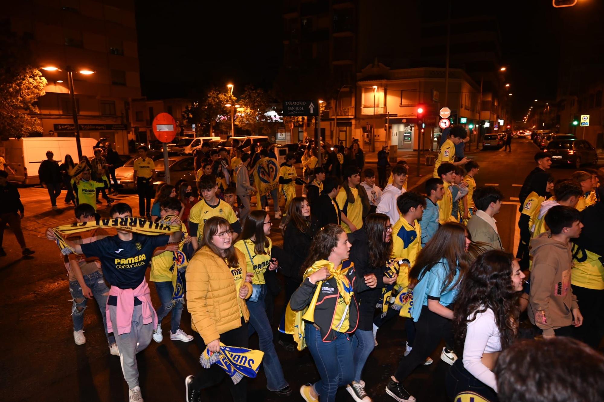 GALERÍA | Así ha vivido Vila-real el épico pase a semifinales