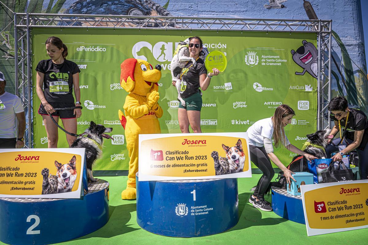 CAN WE RUN BARCELONA. La carrera organizada por Prensa Ibérica y El Periódico de Catalunya con la colaboración de Sport ,  donde las personas y sus mascotas perrunas corren en familia