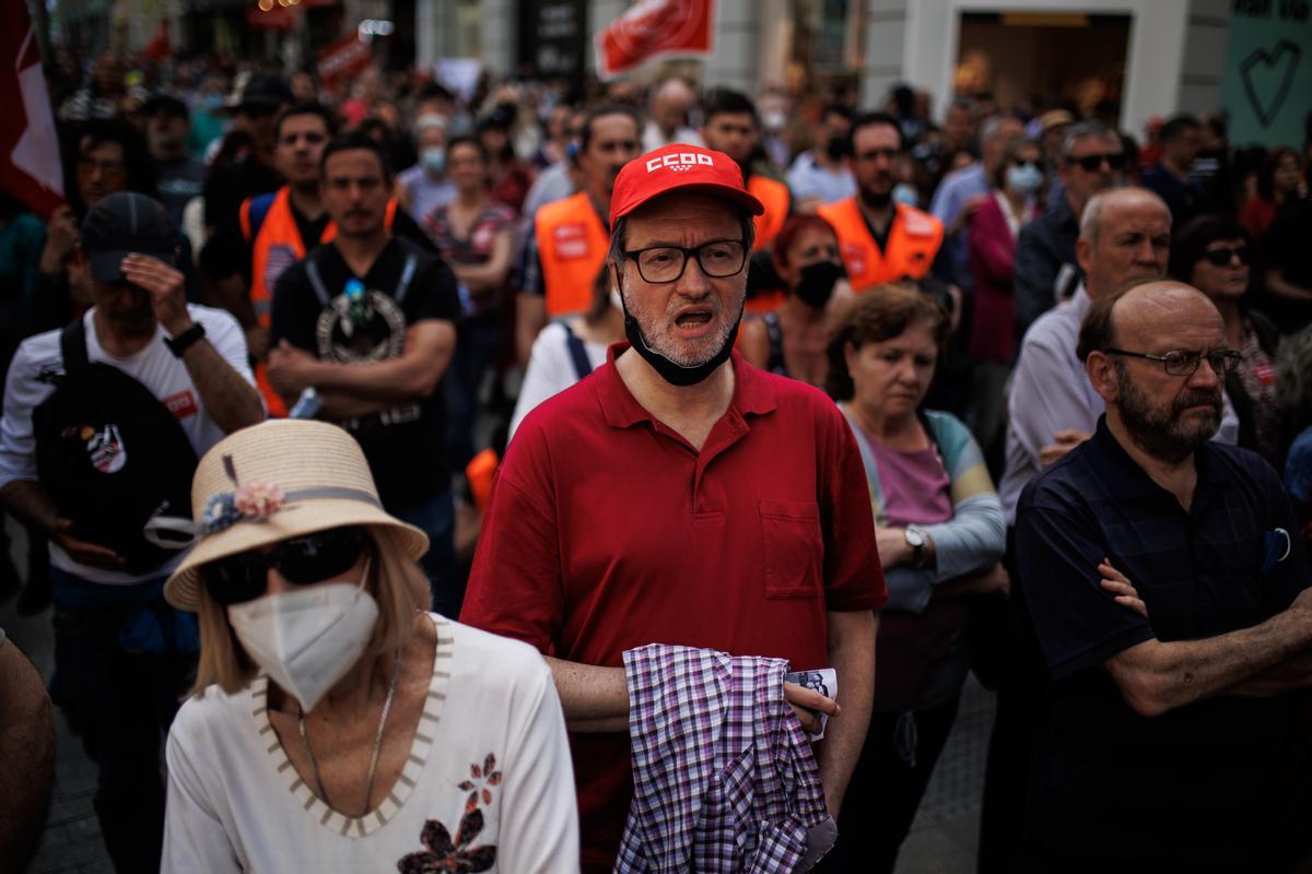 Las manifestaciones del 1 de mayo, en imágenes.