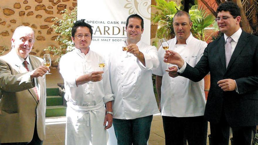 Tres reconocidos chefs presentan Whisky &amp; Food