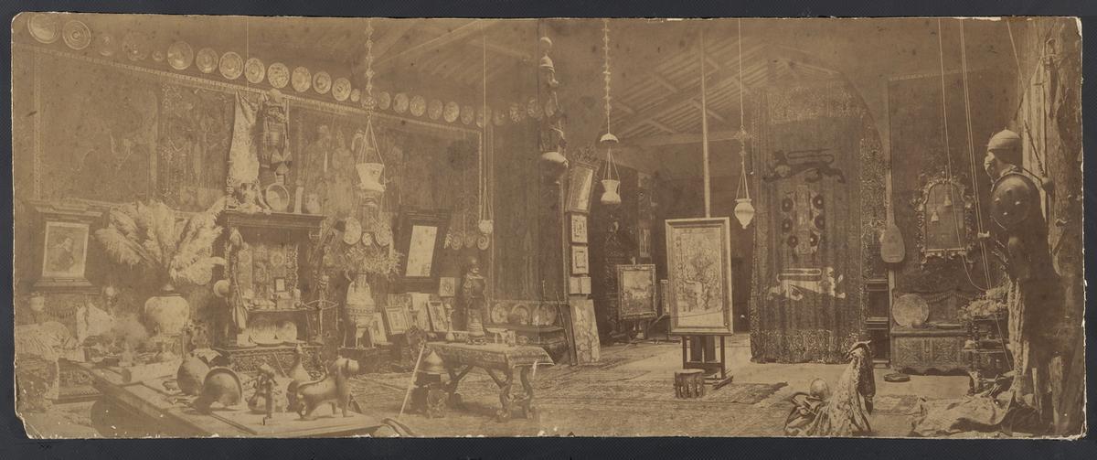 Estudio de Mariano Fortuny en Roma.