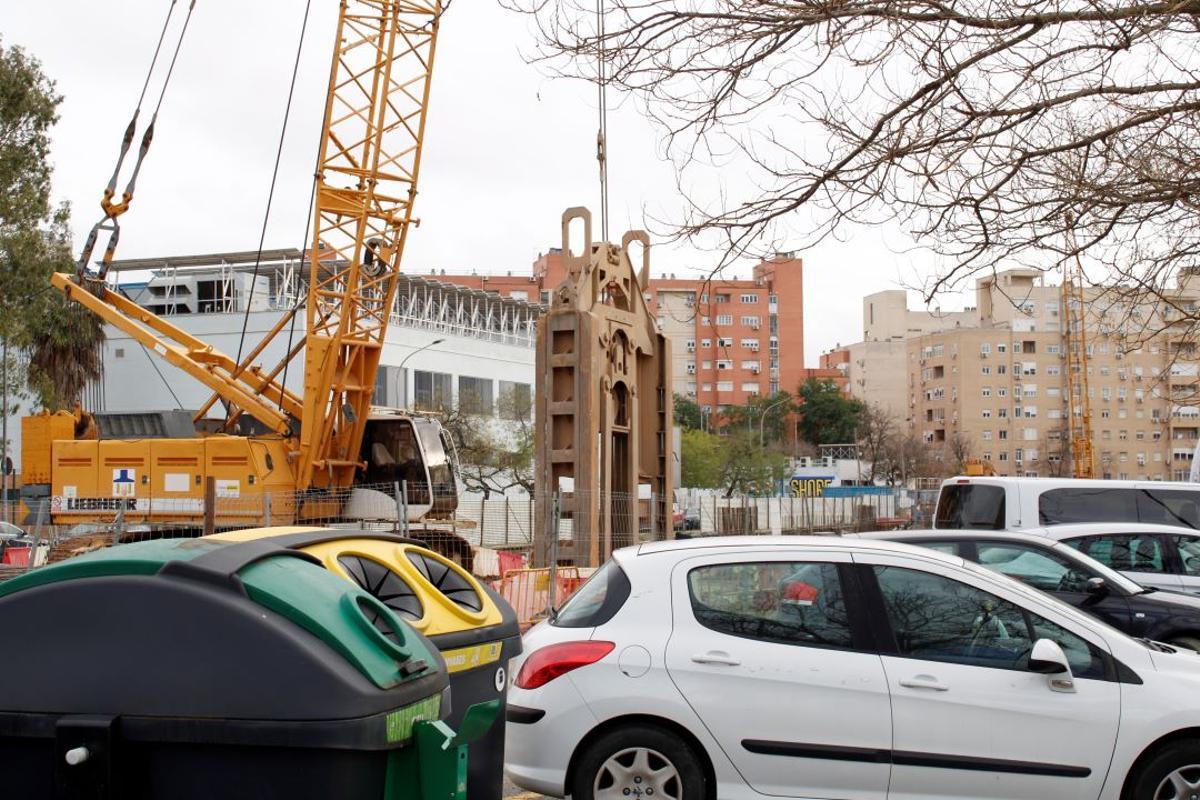 Las obras de la línea 3 del Metro de Sevilla en Pino Montano en el primer mes de 2026