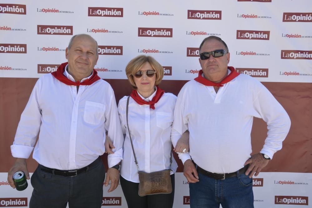 Photocall en los Caballos del Vino de Caravaca