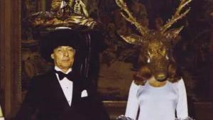 El matrimonio Rothschild en la fiesta que celebraron en 1972.