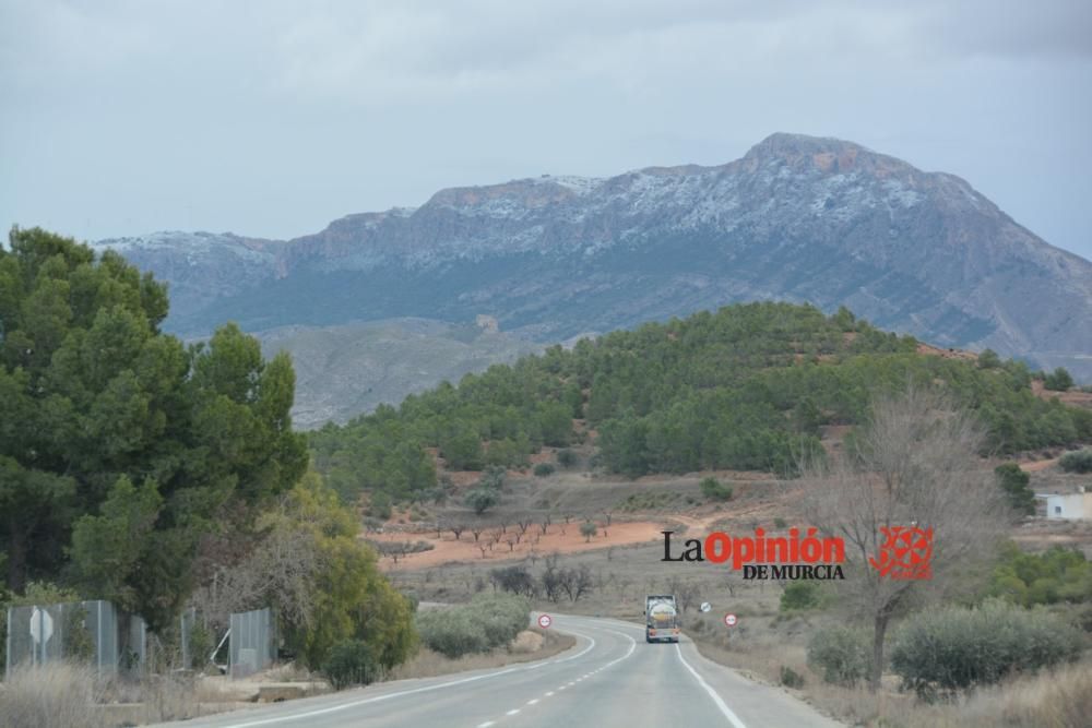 Nieve en el Altiplano murciano