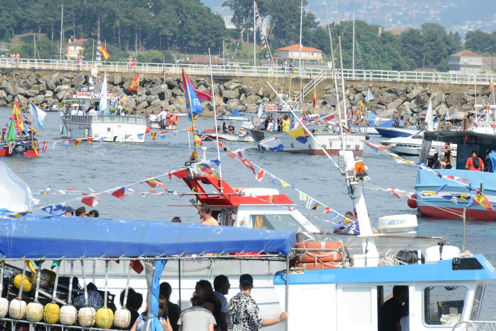 Las celebraciones de la Virgen de Carmen en Cangas