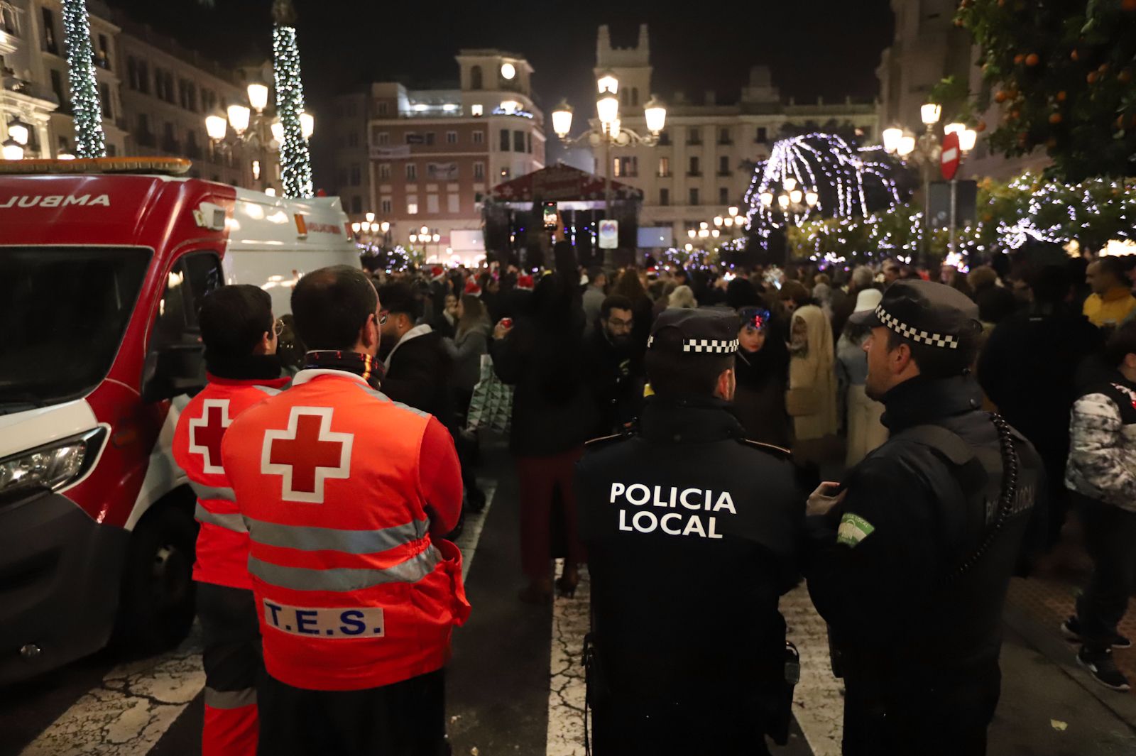 Córdoba recibe el 2024 con una gran fiesta en las Tendillas