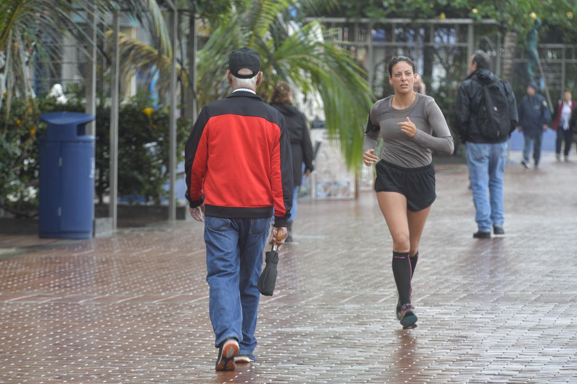 Jornada de frío y viento en Gran Canaria