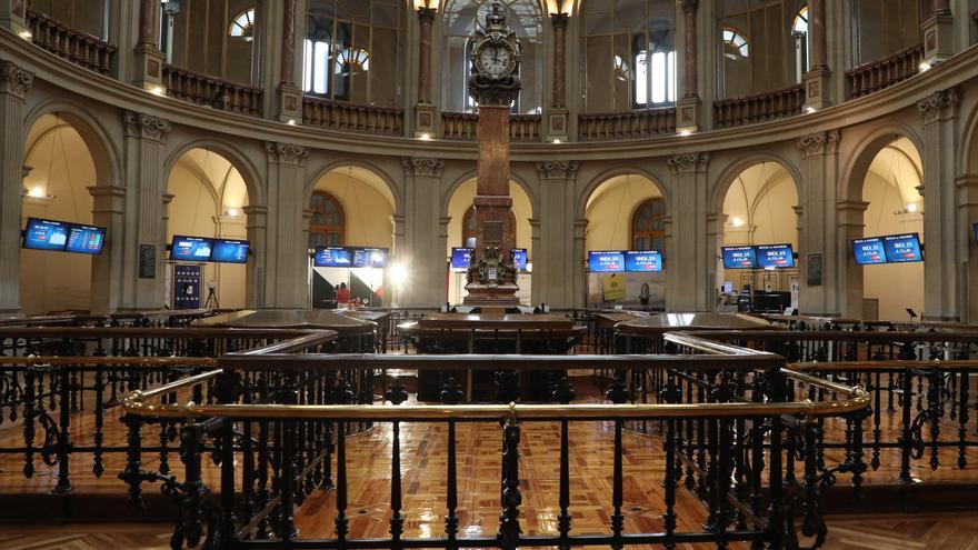 Interior del Palacio de la Bolsa.