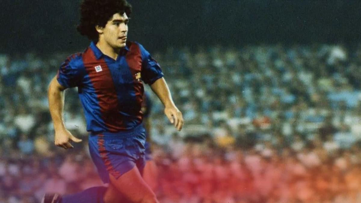 26 de junio de 1983. Maradona marcó el segundo tanto y asistió en el primero a Carrasco.JPG