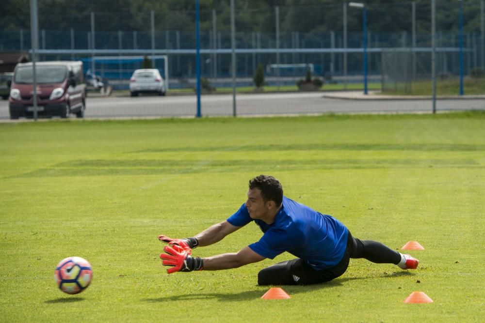 Entrenamiento del Real Oviedo