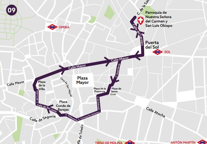 Mapa Los Gitanos