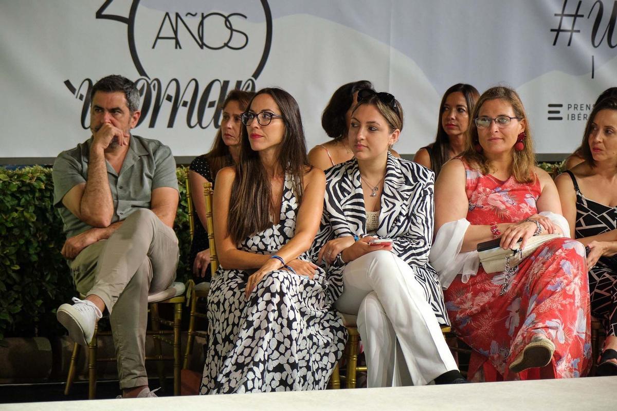 La revista Woman celebra su 30 aniversario con un desfile de Adlib Ibiza en los jardines de Diario de Ibiza