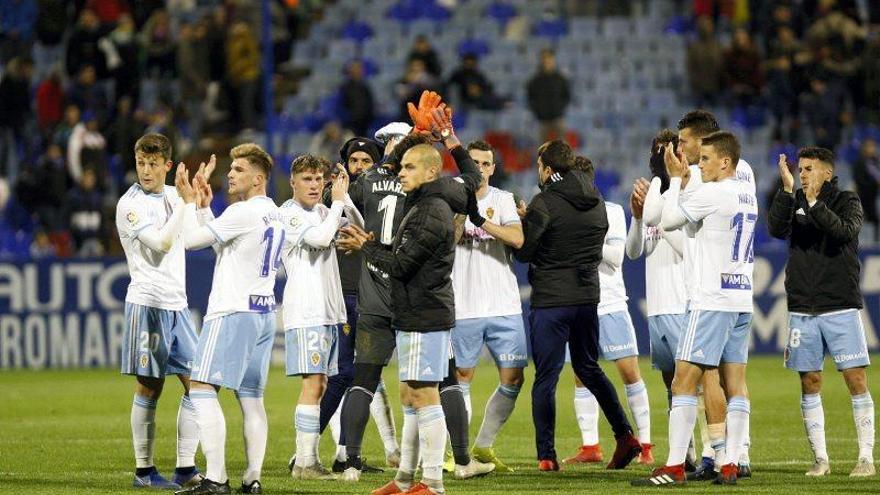 El Real Zaragoza visita la zona de descenso por segunda vez