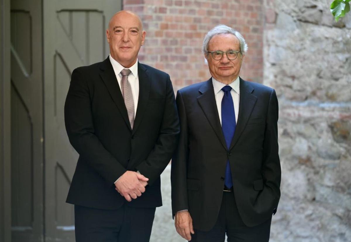 Jordi Cazorla y Rafael Villaseca, consejero delegado y presidente de Celsa.
