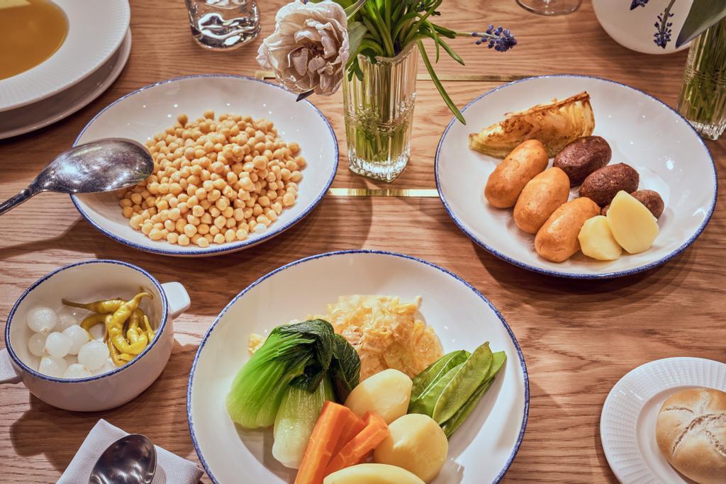 Cocido vegano del Hotel Barceló Imagine