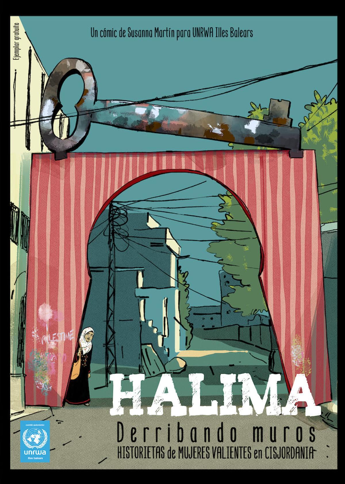 Portada del cómic de Susanna Martín "Halima"