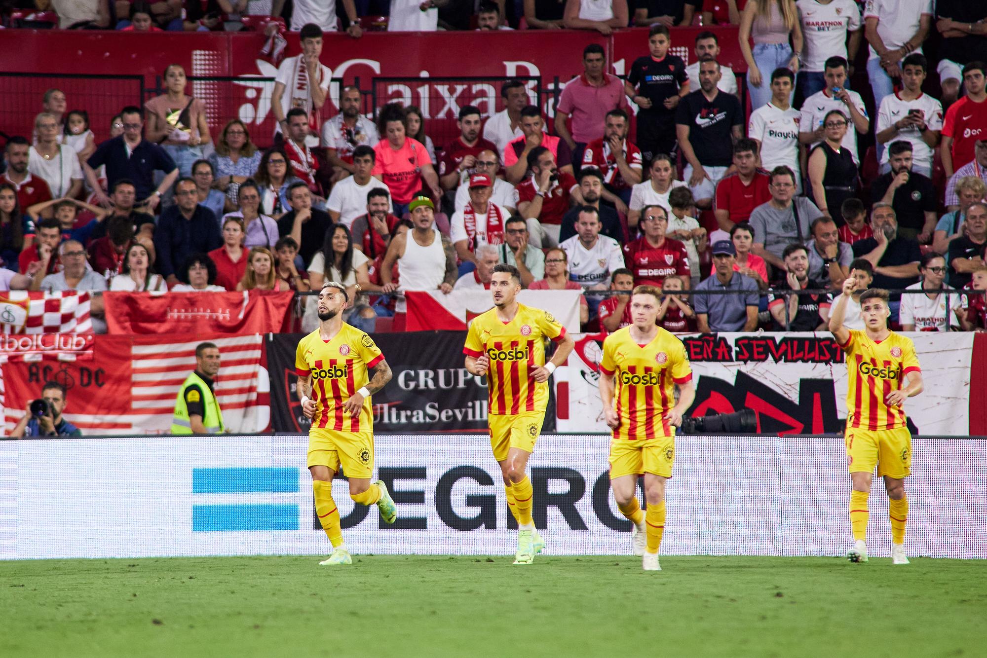 Les millors imatges de la victòria del Girona a Sevilla