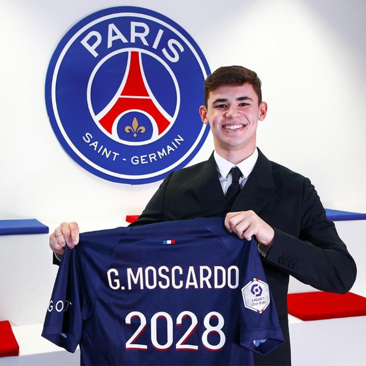 Gabriel Moscardo, con contrato hasta 2028 con el PSG