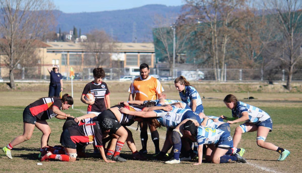 El sènior femení va caure contra un CR Spartans superior en les melés