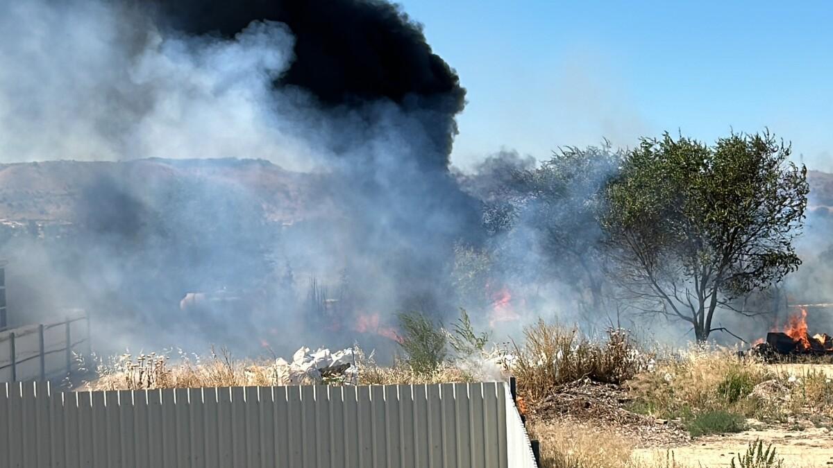 Incendio en Torrejón de Ardoz.