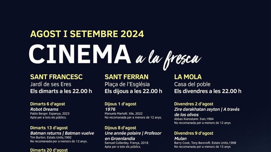 Cinema a la fresca a Sant Ferran