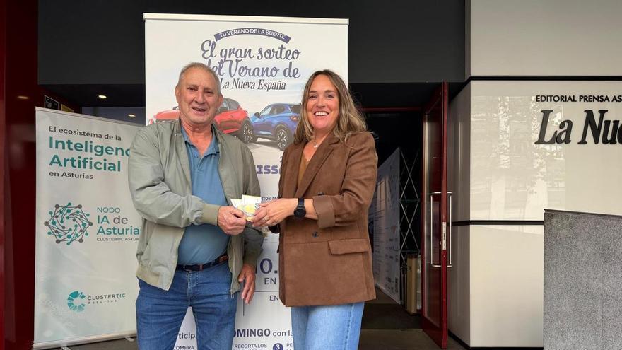 José Luis Viejo, ganador de los 1.000 euros semanales del Gran Sorteo del Verano: "Participo siempre, ya tenía que tocar"