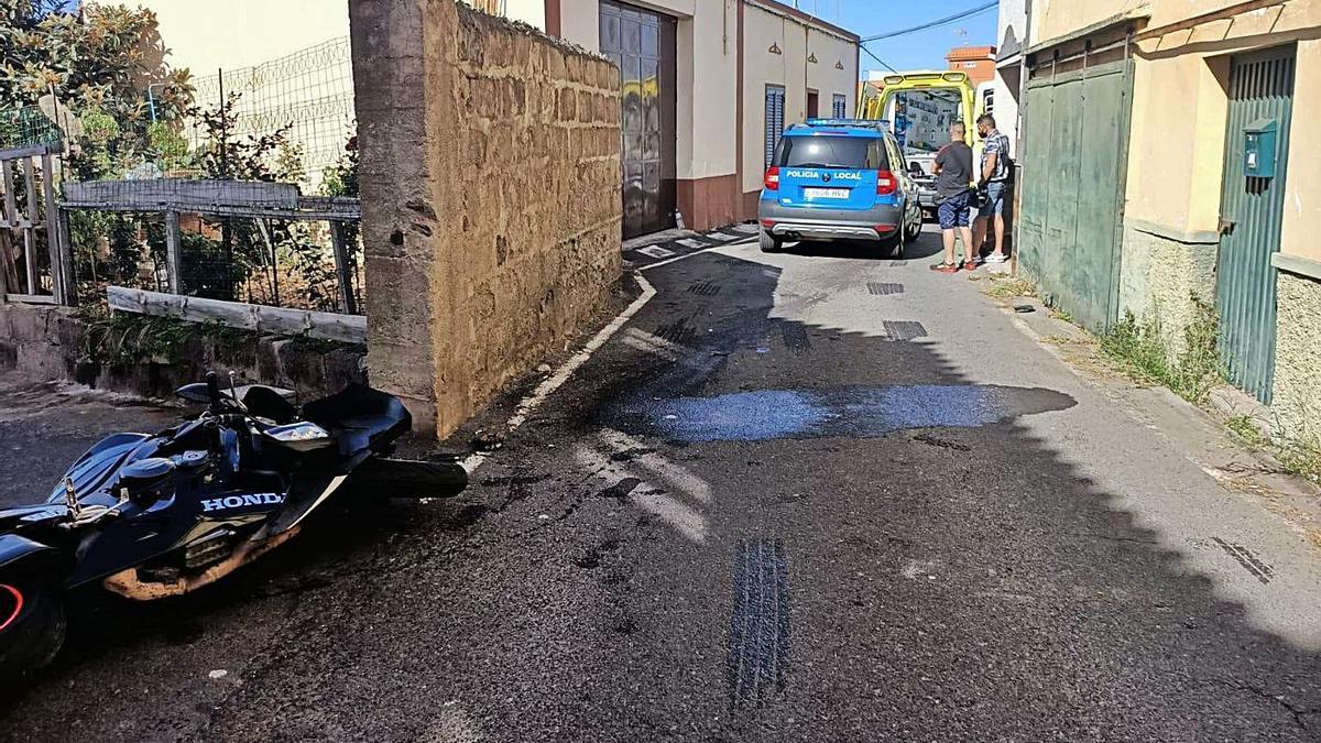 Imagen de la calle en el que se produjo el accidente mortal. | | E.D.