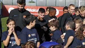 El Barça i la Fundació suneixen a la campanya global dUNICEF