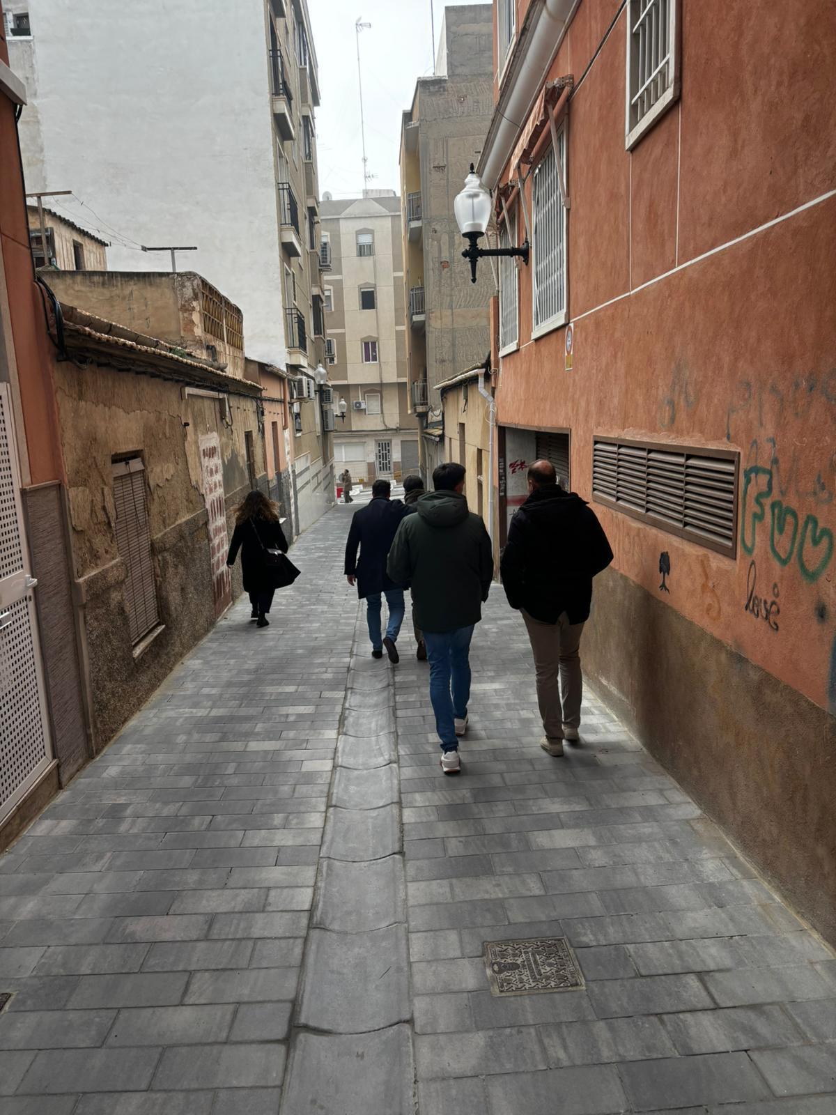 Las obras se han realizado principalmente en la calle Aljub y en las adyacentes