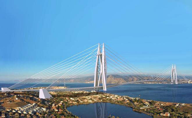 Puente Italia, Escila y Caribdis, Sicilia