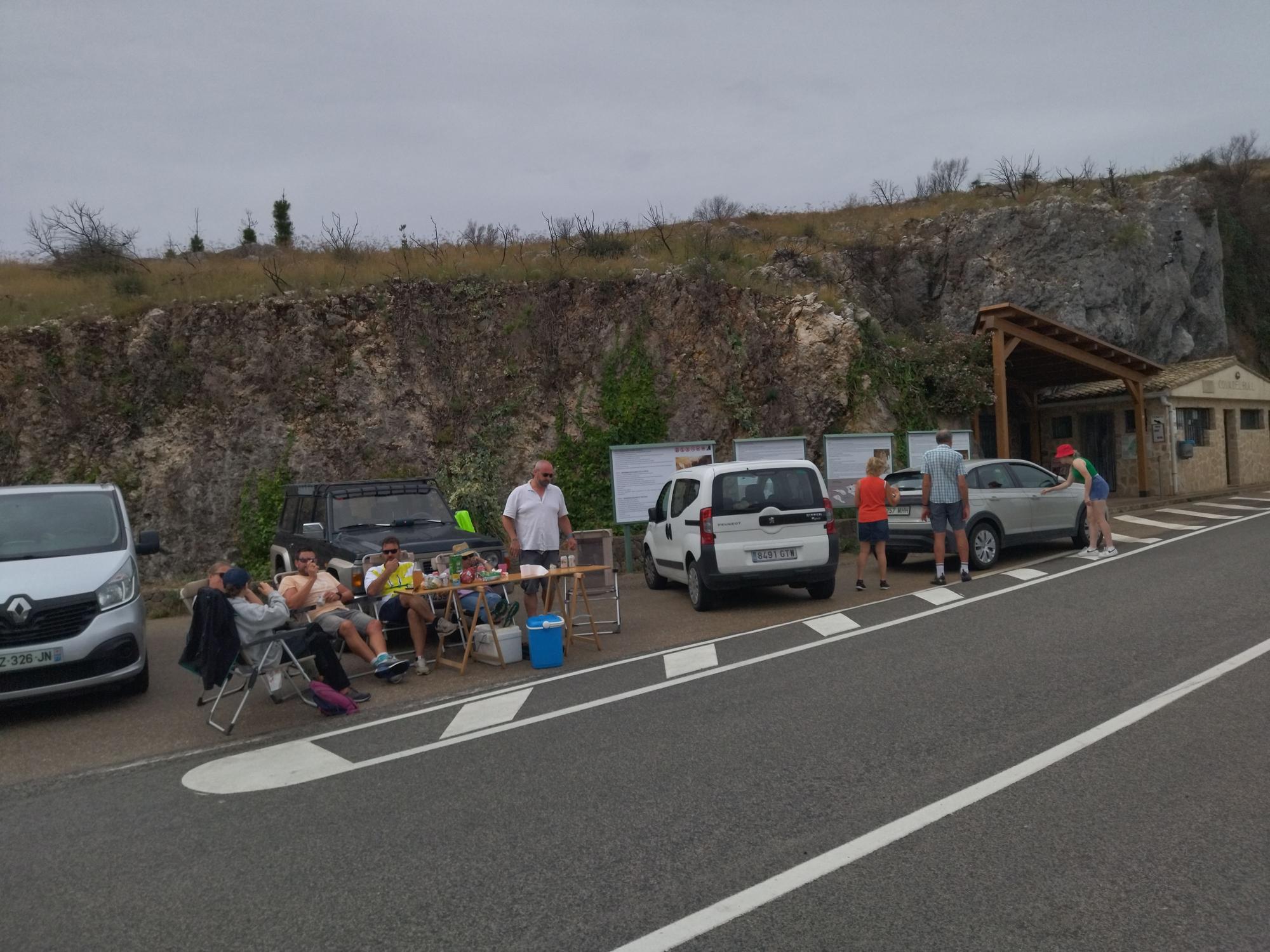 Las imágenes de la Vuelta a España en Dénia y las montañas de la Marina Alta