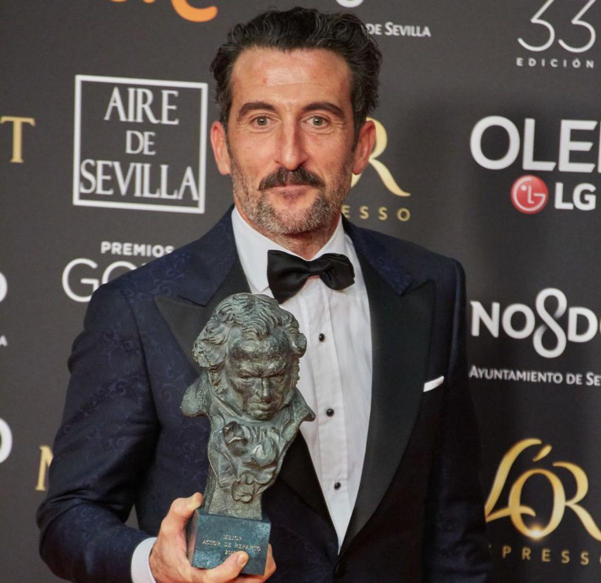 Luís Zahera foi merecedor de dous premios Goya / Pedro J. Pacheco