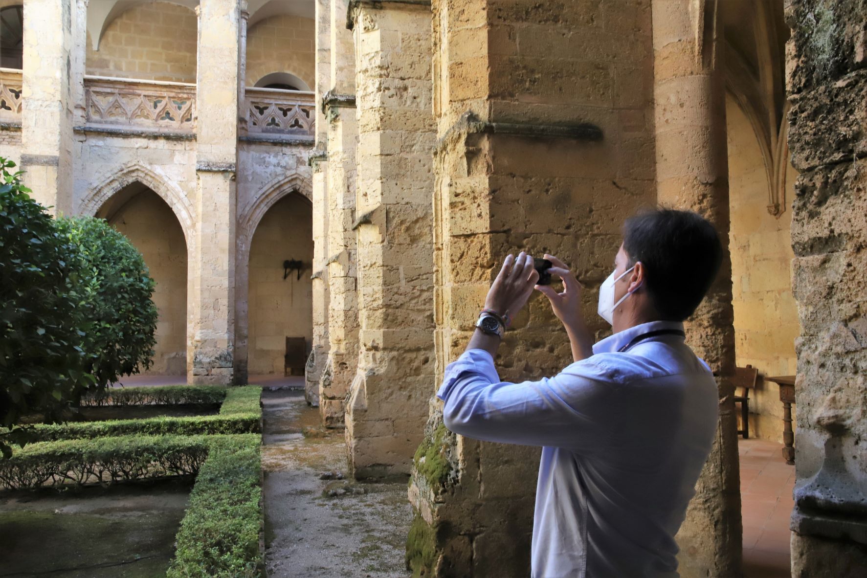 El monasterio de San Jerónimo de Valparaiso vuelve a recibir visitas guiadas