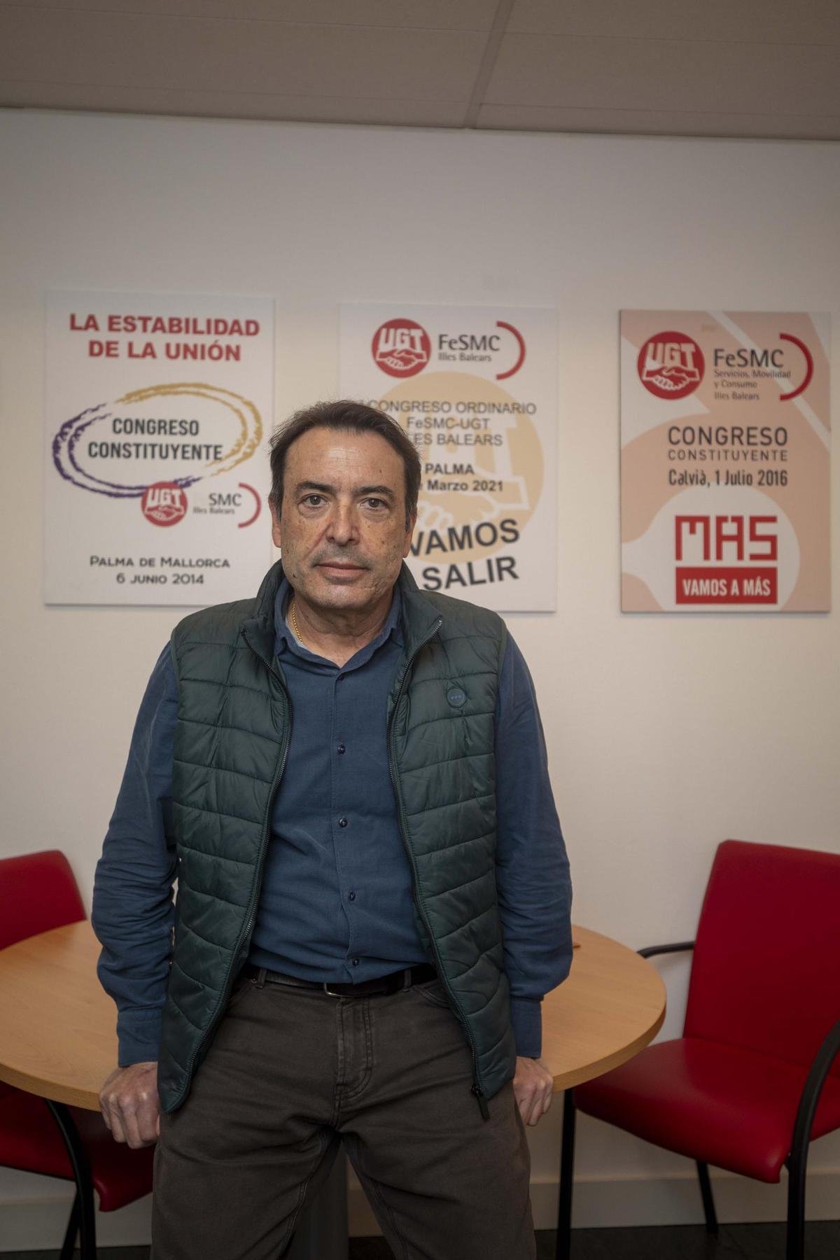 José García Relucio, secretario general de UGT-Servicios