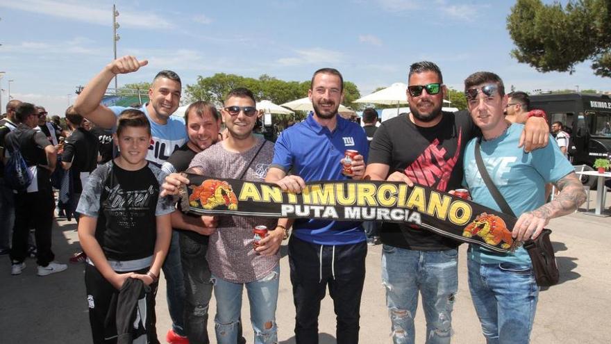 Ambiente en el partido FC Cartagena - Rayo Majadahonda