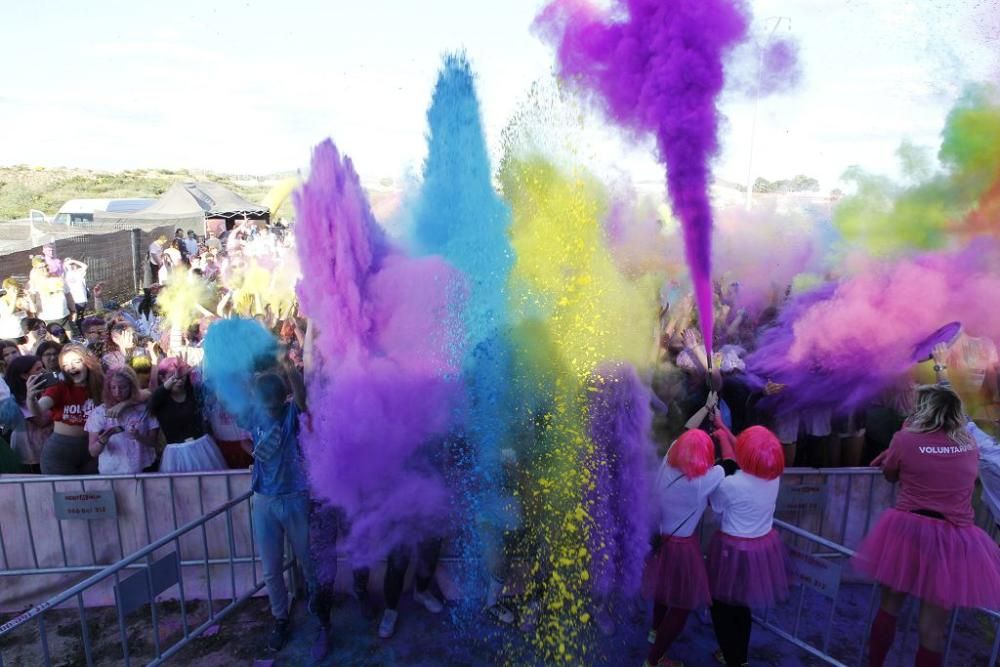 Sexta edición de la Holi Run en Cabezo de Torres