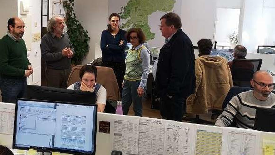 Visita del personal de Consorcio de Residuos de Segovia. // FdV