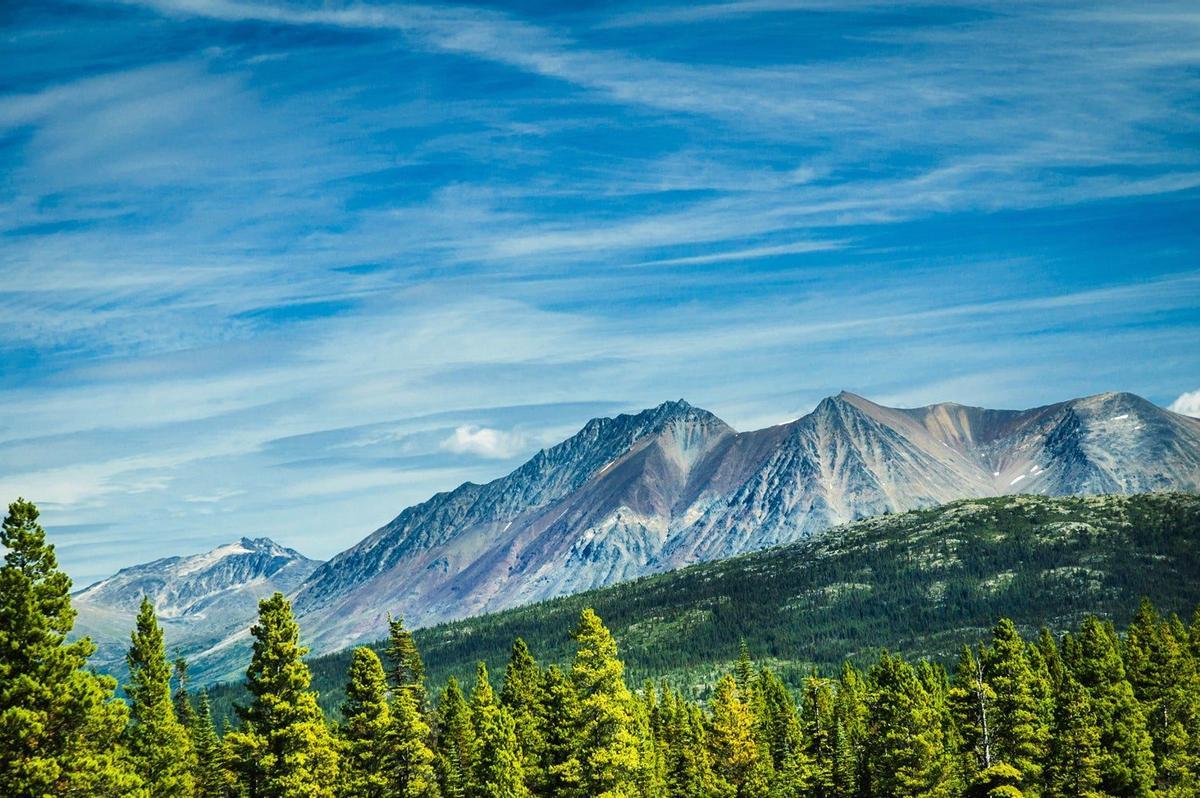 Paisaje del Territorio del Yukon