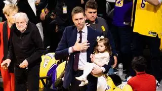 Pau Gasol, en la ceremonia de retirada del 16 de los Lakers: “Seguiré dedicando mi vida a marcar una diferencia”