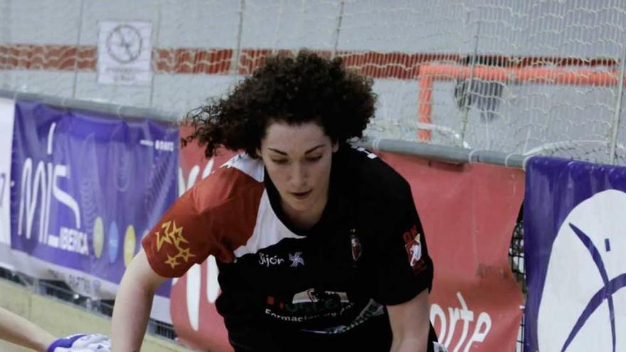 Anna Casarramona, durante un partido de esta temporada.