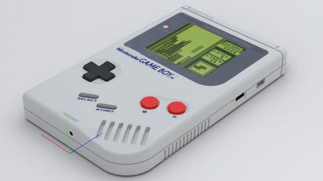 Primera Game Boy de Nintendo.